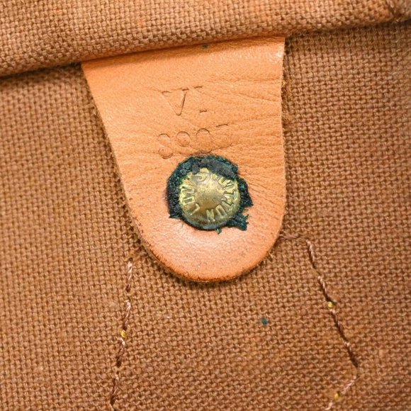 LOUIS VUITTON Speedy 30 Travel Hand Bag Monogram Leather Brown - Picture 3 of 16